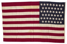 Utah 45-Star Flag, Circa 1900